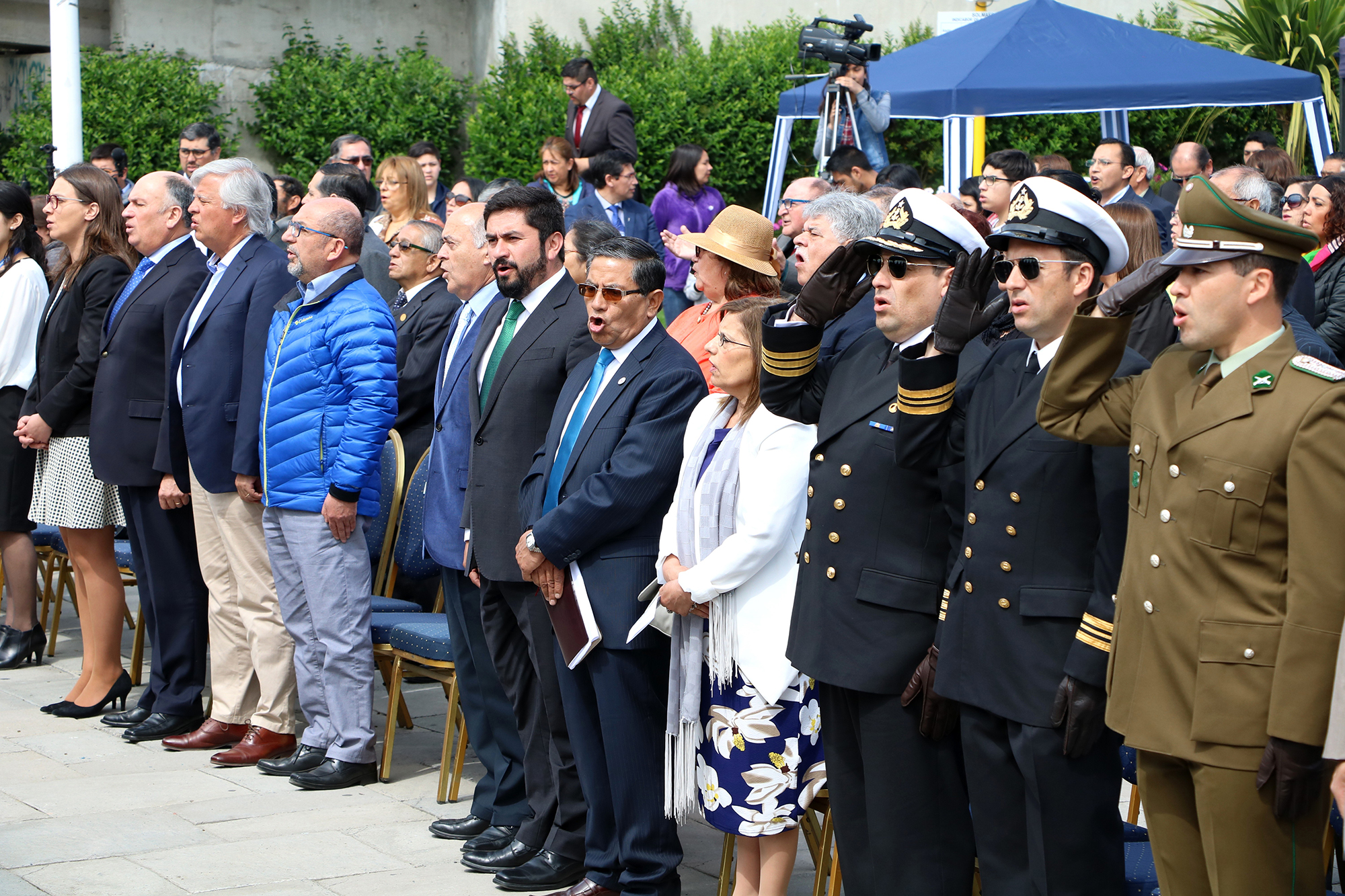 Con acto religioso al aire libre celebran día nacional de las Iglesias Evangélicas en Talcahuano