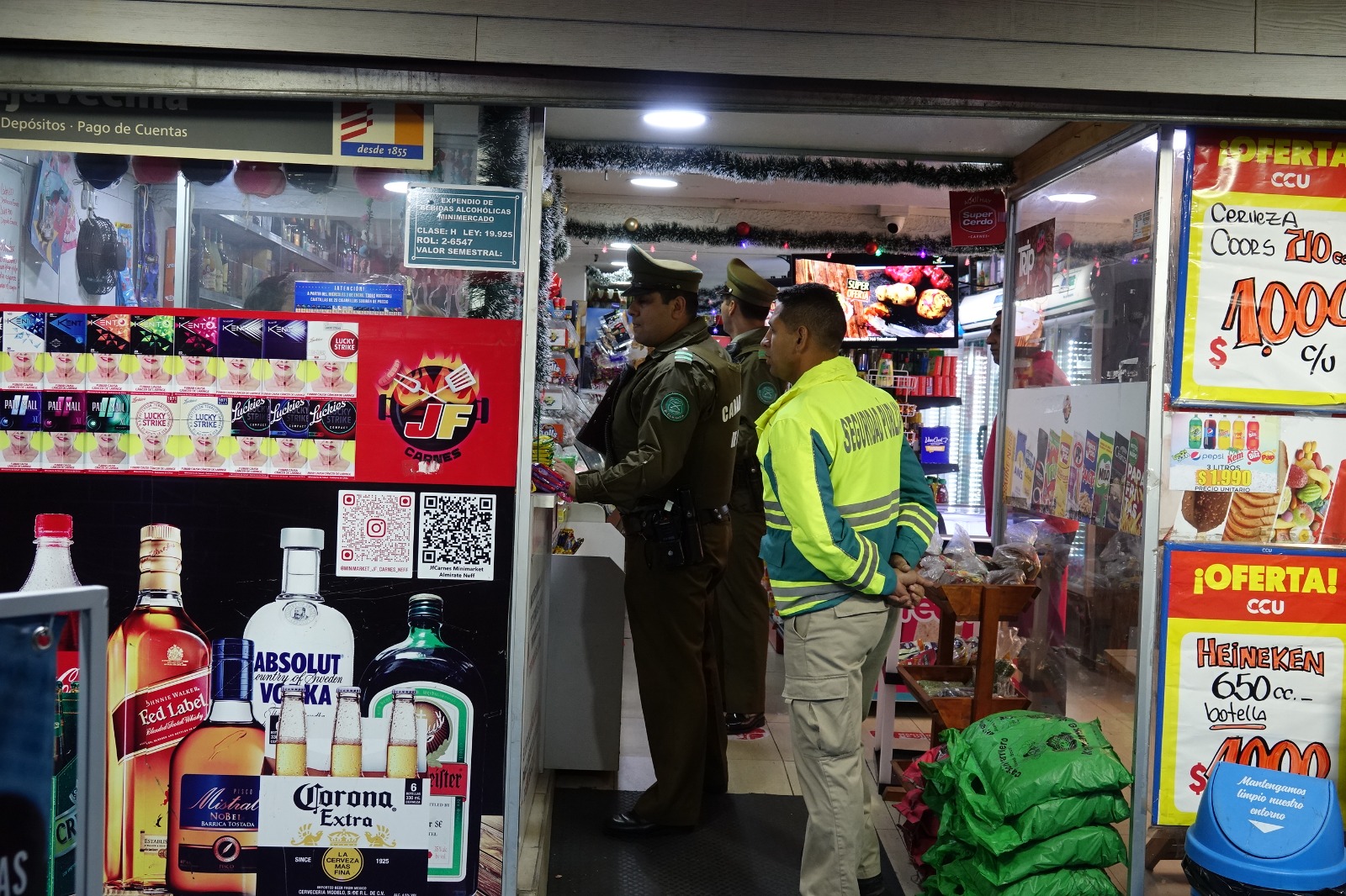 Talcahuano implementa patrullaje nocturno junto a Carabineros