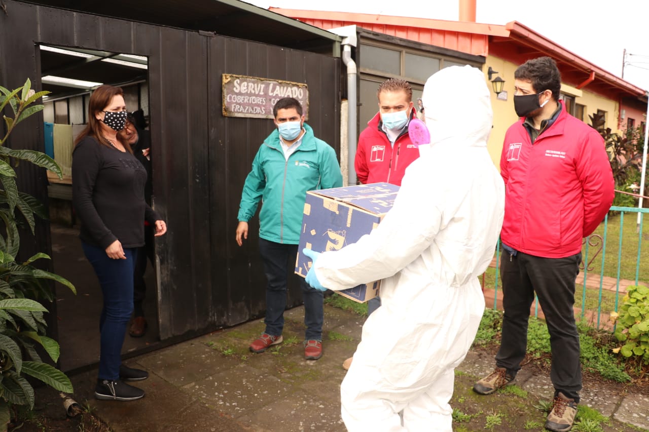 Talcahuano inició la entrega de la segunda etapa del programa Alimentos para Chile