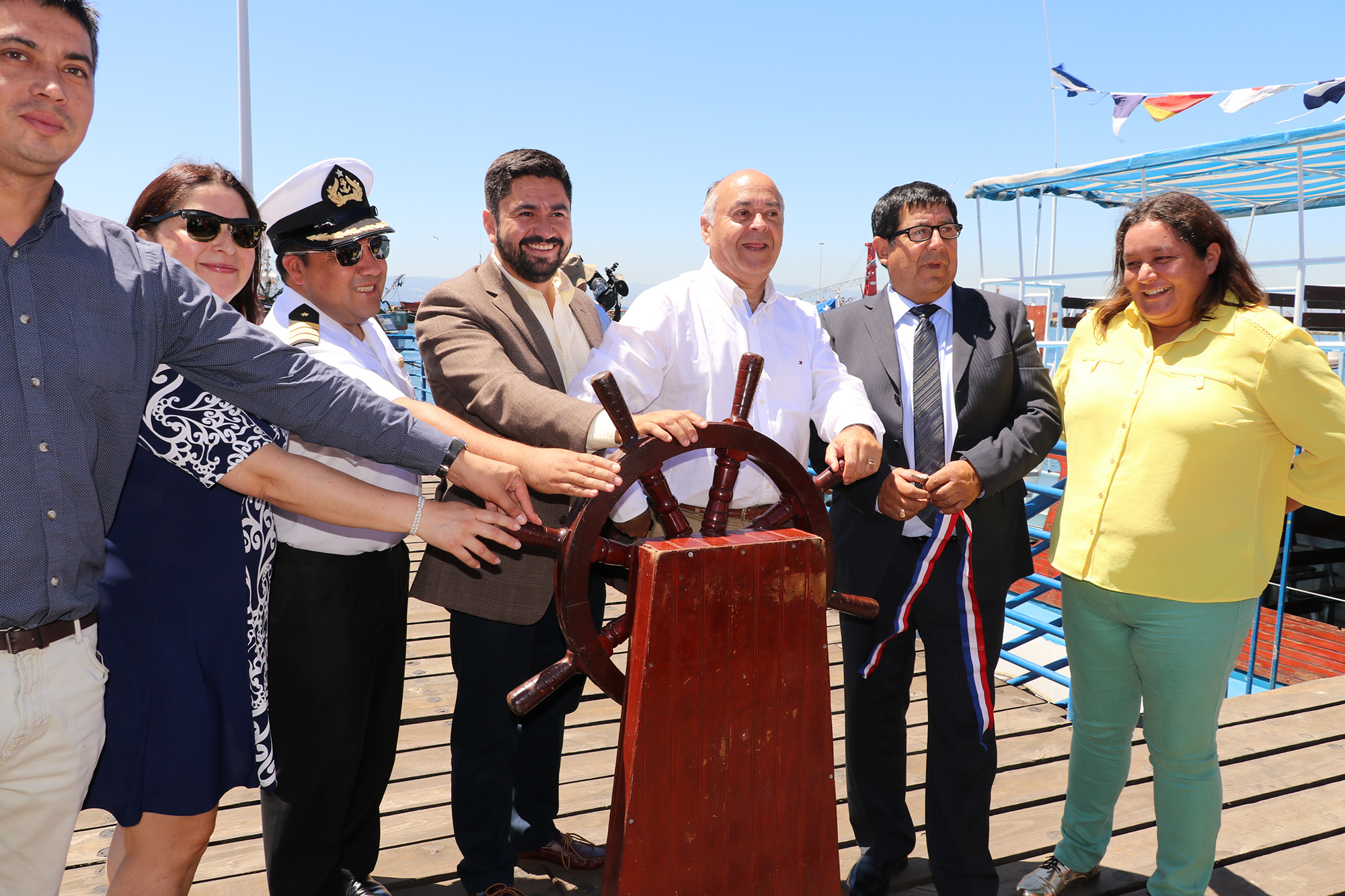 Verano en Talcahuano: Muelle de “La Poza” liberado para navegar por la Bahía