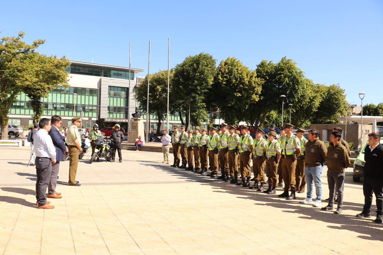 Municipio y Carabineros lanzan plan Navidad Segura 2024 en Talcahuano