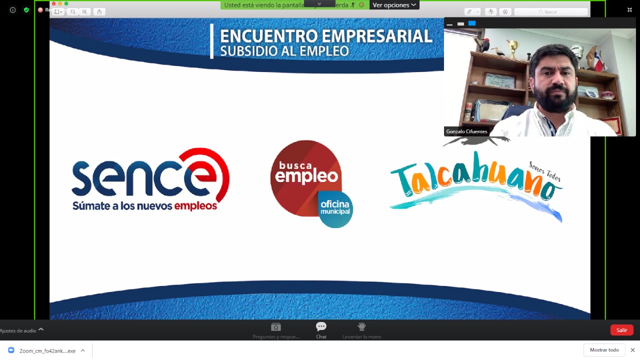 Subsidio al empleo: Municipio de Talcahuano coordina estrategia para la recuperación laboral