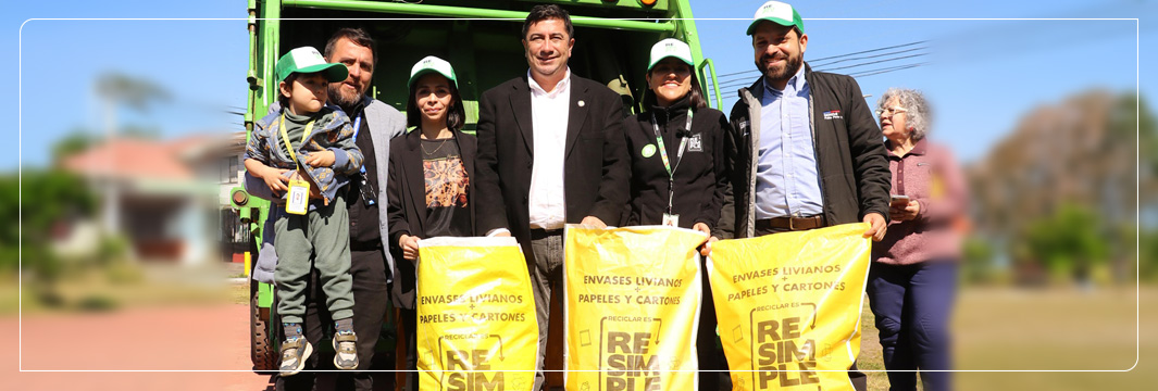 Talcahuano pone en marcha nuevo sistema de reciclaje domiciliario en el marco de la Ley REP