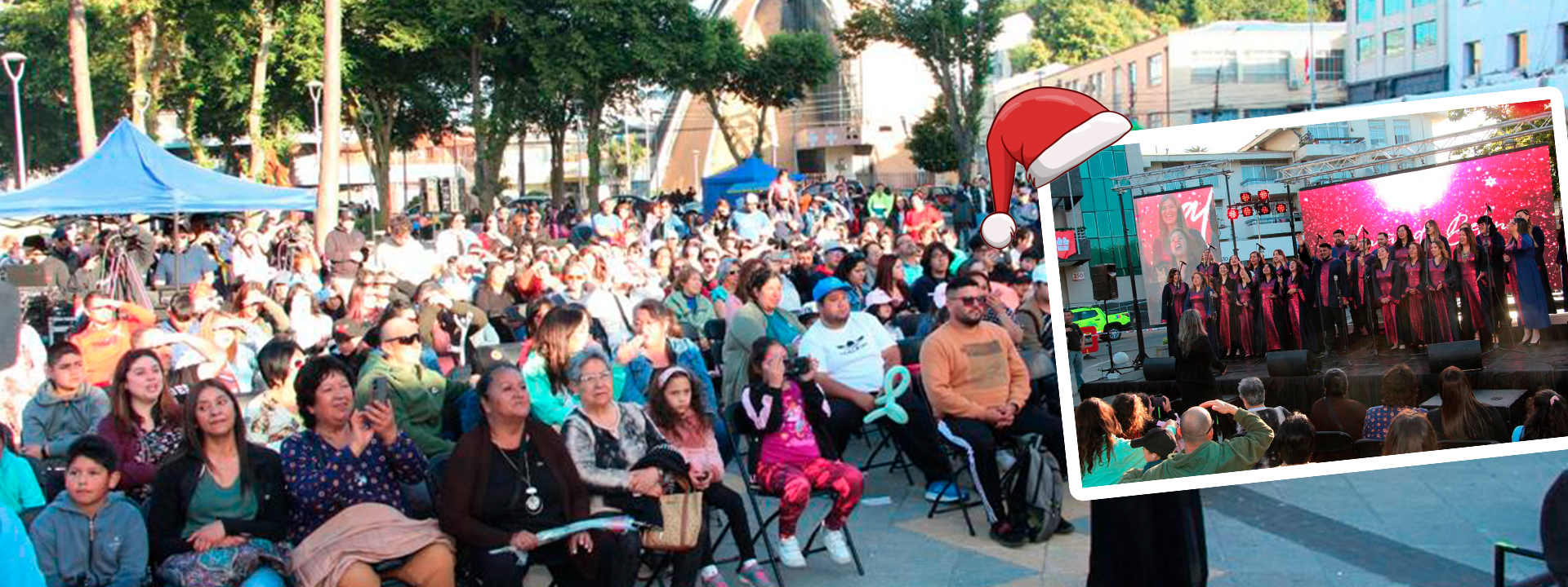 Talcahuano realizó masivo concierto navideño