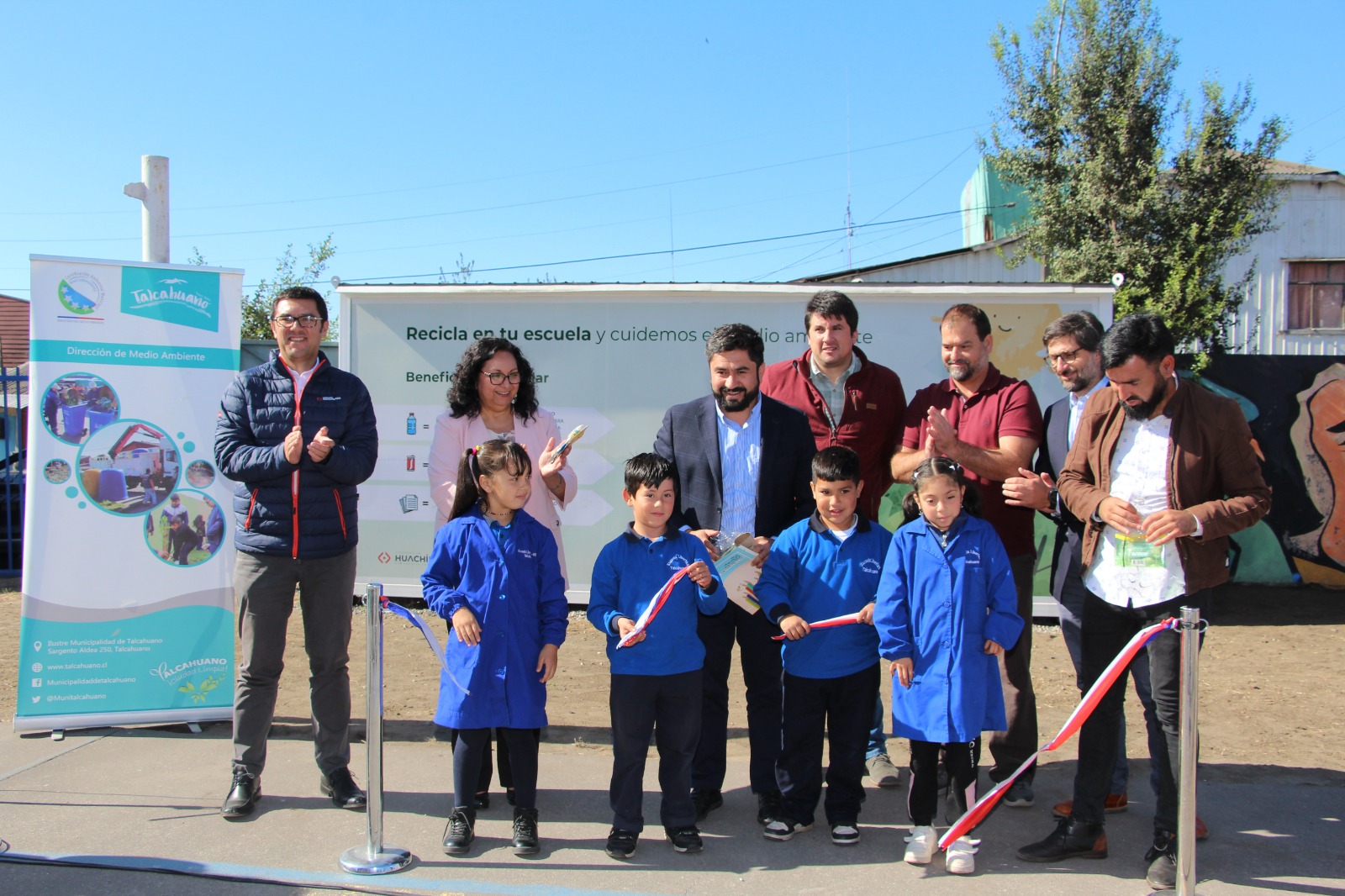 Municipio y Huachipato se unen para implementar nuevo punto limpio
