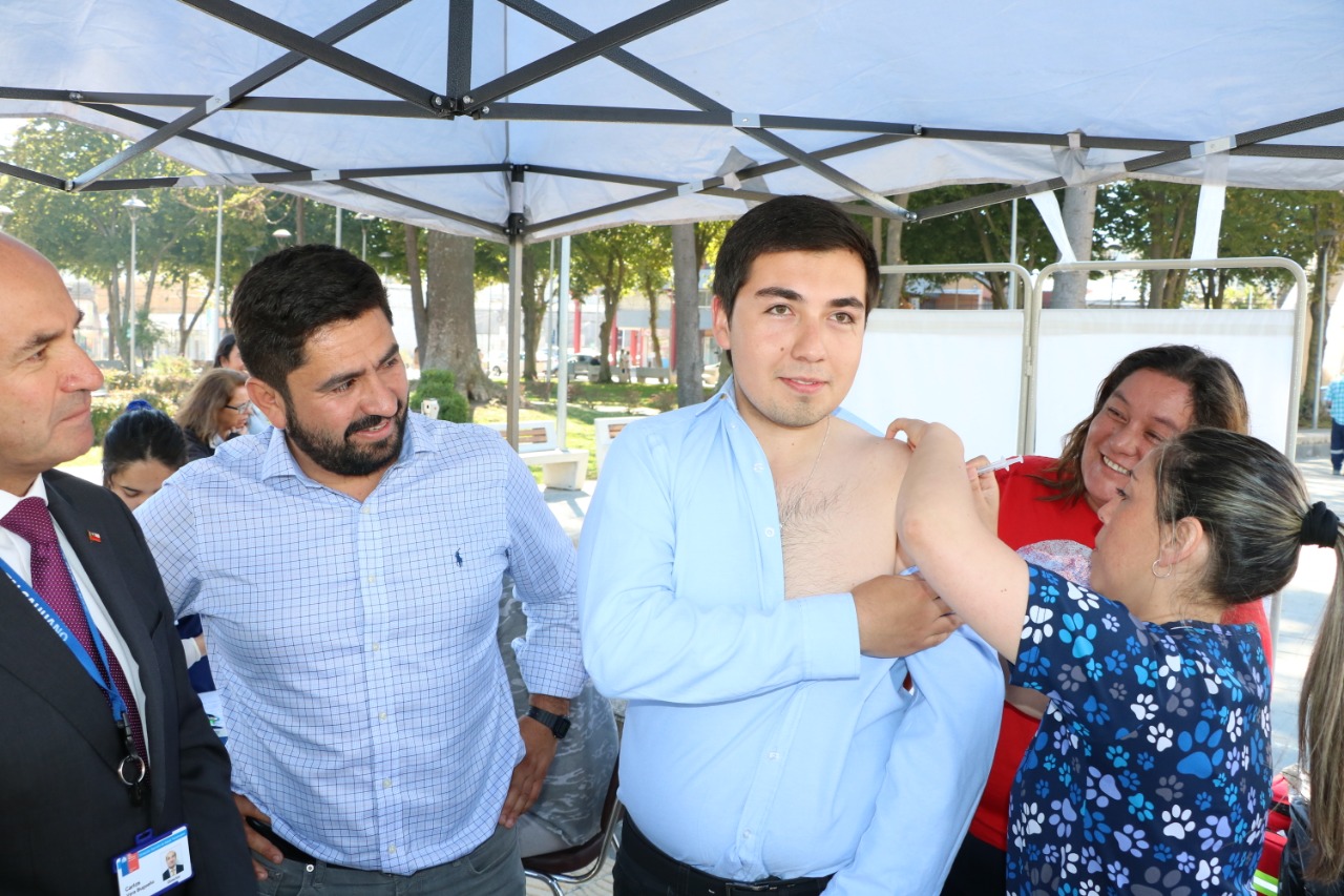 Con operativo gratuito Talcahuano se suma a la prevención del Sarampión