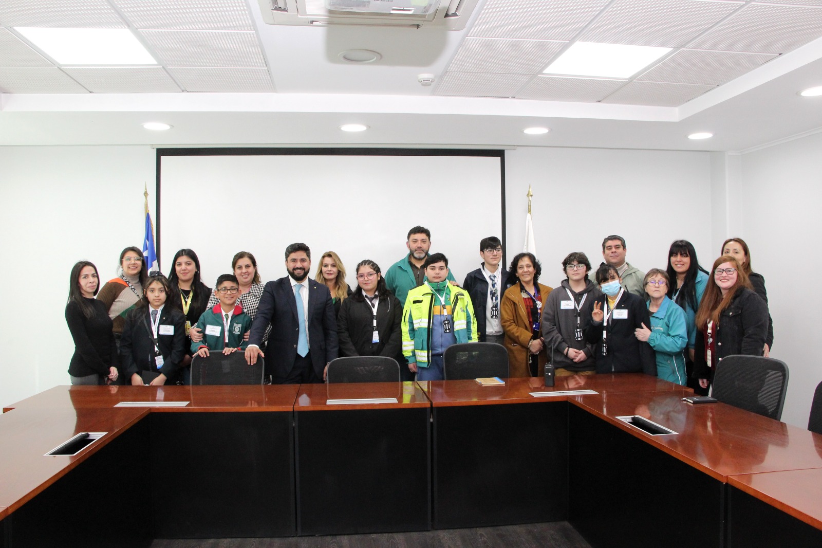 Niños y niñas fueron “Autoridades por un día” en Talcahuano