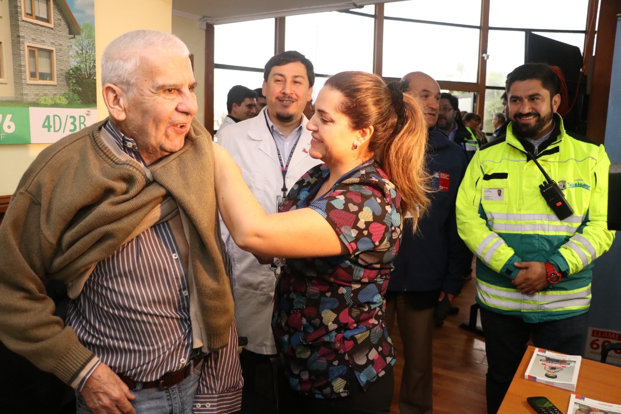 1000 vacunas contra la influenza dispuestas para vecinos de Talcahuano afectados por el tornado