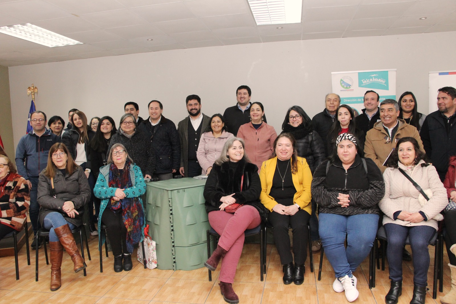 Talcahuano inicia entrega de 710 composteras domiciliarias