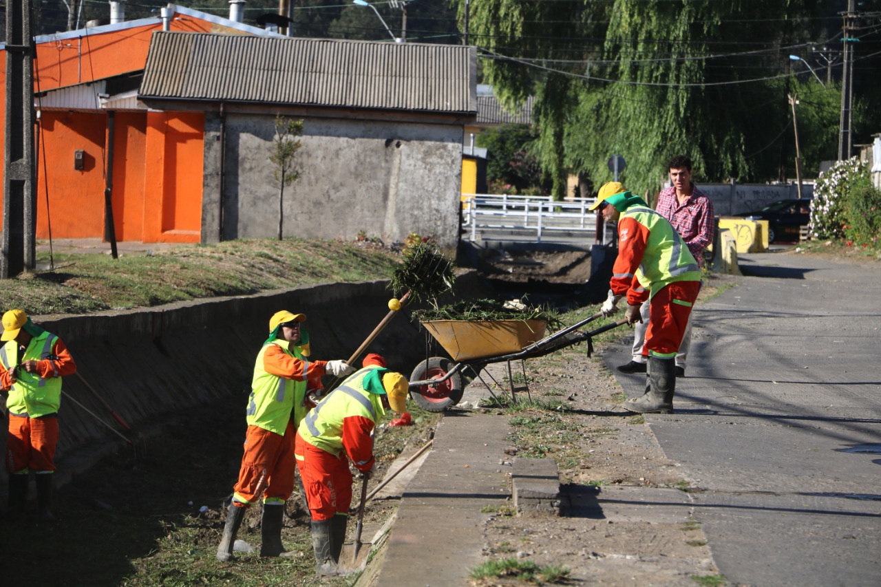 Plan invierno: Aumenta el trabajo preventivo para evitar inundaciones en Talcahuano