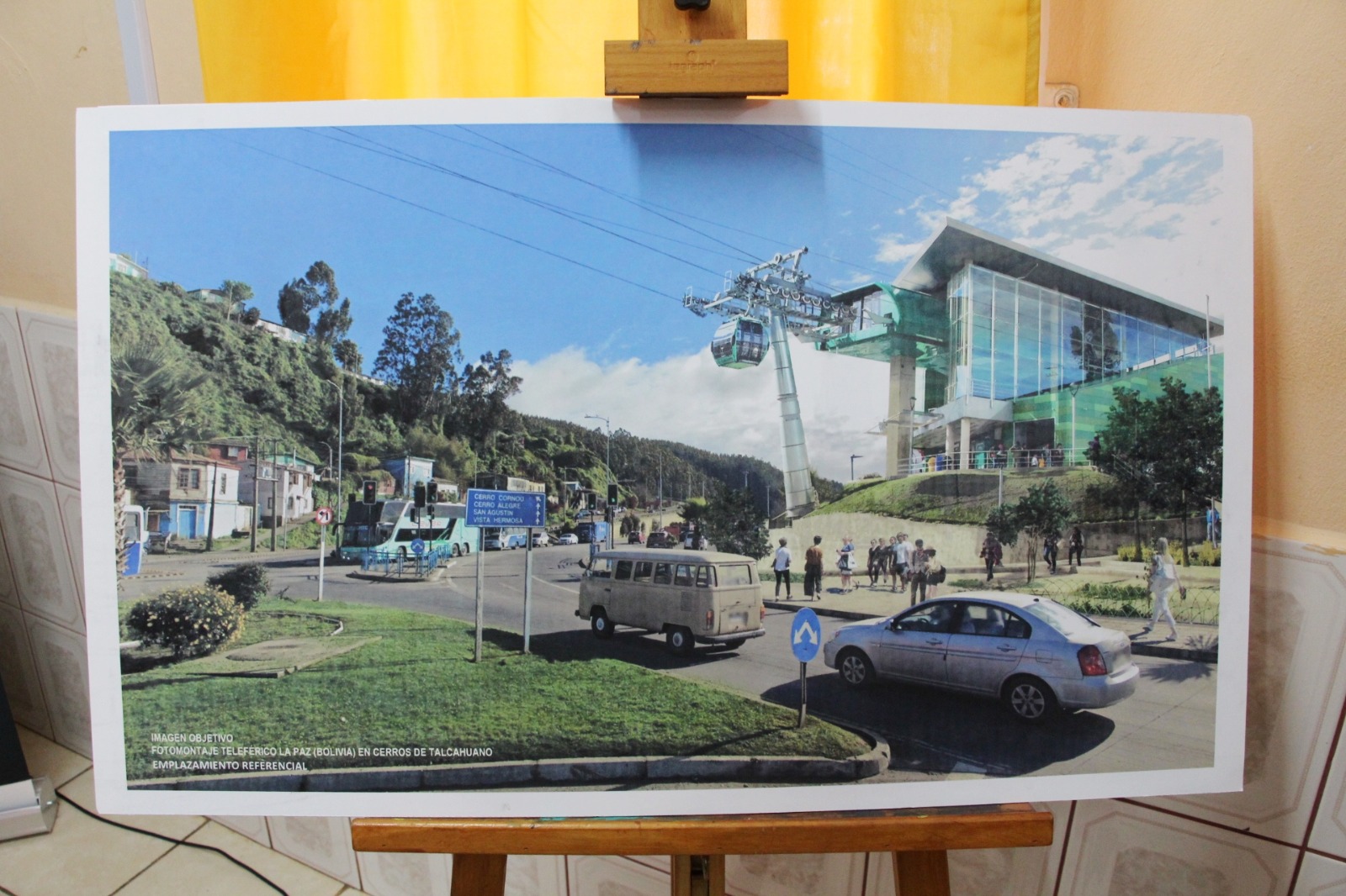 Inician estudio de prefactibilidad para teleférico en Los Cerros de Talcahuano